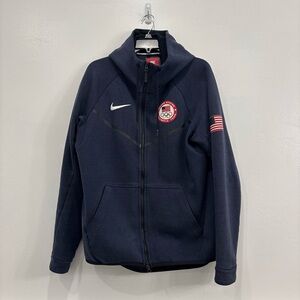 Nike Navy Olympic Zip-Up Jacket #104